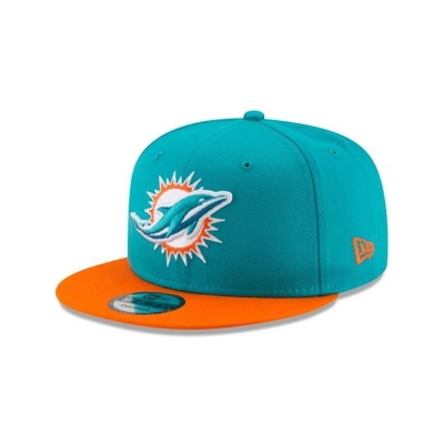 Miami Dolphins Gorra | New Era NFL Two Tone 9fifty Snapback Cap Mexico - Azules